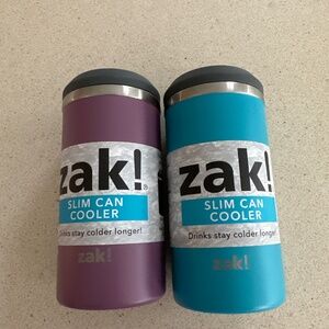 Zak! Slim Can Cooler Tumbler or wine tumbler